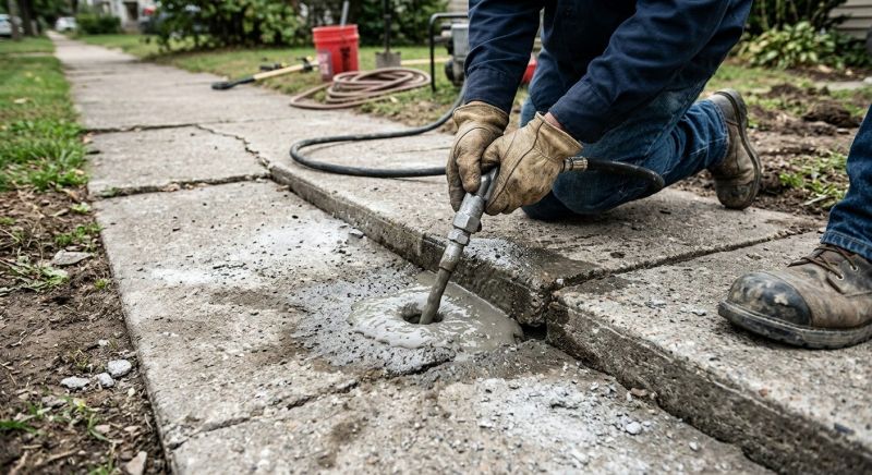 Concrete Settlement Repair in Tampa, FL