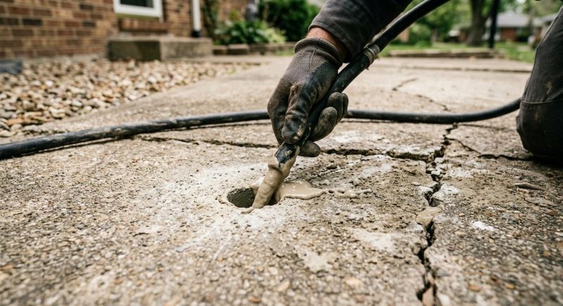 Driveway Slab Lifting in Denver, CO