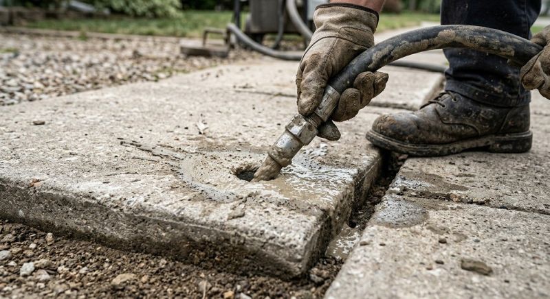 Patio Mudjacking in Columbus, OH