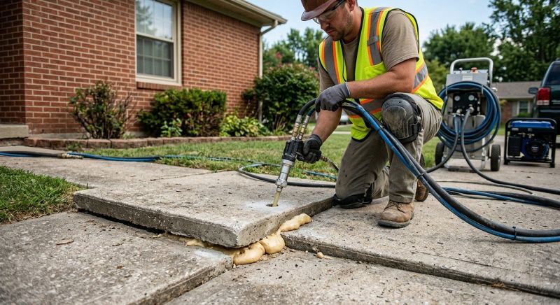 Sidewalk Leveling in Tampa, FL