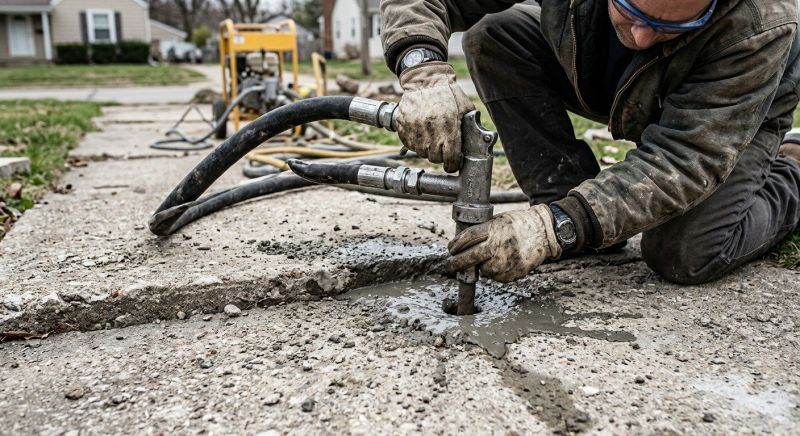 Sunken Slab Repair in Tampa, FL